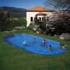 Medence belső fólia, Lagoon, fémpalástos medencékhez, ovális alakú, 0.50 mm vastag, 5.5 x 3.7 x 1.2 m, kék