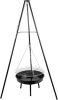 Strend Pro Grill Bavarian állítható magasságú faszenes grill - 320-660/1500 mm