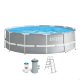 INTEX MetalPrism Set medence 366 x 99 cm (26716)
