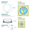 INTEX MetalPrism Set medence 366 x 99 cm (26716)