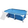 INTEX Rectangular Frame Pet Pool Set kisállat medence szett, rámpával, 229 x 152 x 45.7 cm (48404)