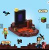 Minecraft mágneses építőkockák