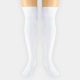 Dressa Socks pamut combzokni - fehér