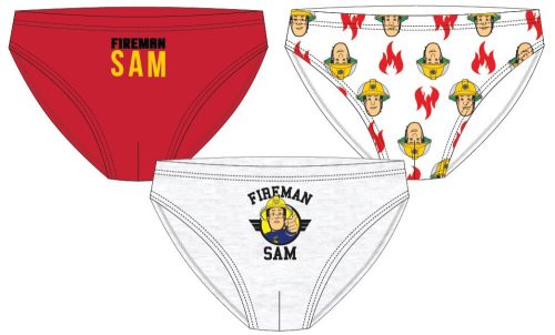 Sam a tűzoltó Flame gyerek fehérnemű, alsó 3 darab/csomag 7 - 8 év / 122 - 128 cm