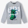 Minecraft Grey gyerek pulóver 12 év / 152 cm