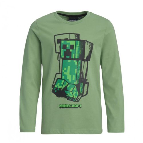 Minecraft Blockbuster gyerek hosszú ujjú póló, felső 9 év
