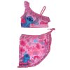 Disney Lilo és Stitch, A csillagkutya Tropic Pink gyerek bikini és sarong szett 4 - 5 év / 104 - 110 cm