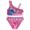 Disney Lilo és Stitch, A csillagkutya Tropic Pink gyerek bikini és sarong szett 4 - 5 év / 104 - 110 cm