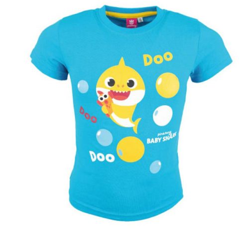 Baby Shark Doo gyerek rövid póló, felső 92 cm