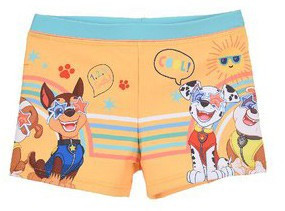 Mancs Őrjárat Cool Yellow gyerek fürdőnadrág, short 5 év / 110 cm