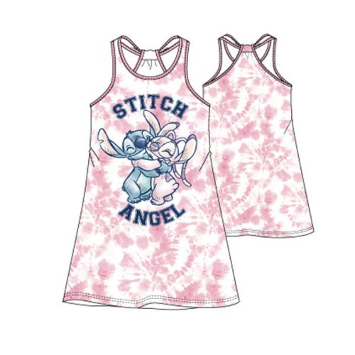Disney Lilo és Stitch, A csillagkutya Pink Angel gyerek nyári ruha 4 év / 104 cm