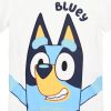 Bluey White gyerek rövid póló, felső 3 év / 98 cm