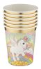 Unikornis Rainbow papír pohár 6 db-os 250 ml