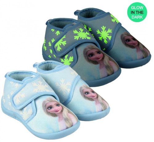 Disney Jégvarázs Elsa sötétben világító Benti cipő 23-28