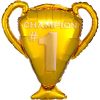Gold Trophy, Arany trófea fólia lufi 71 cm