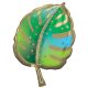 Pálmalevél Green fólia lufi 76 cm