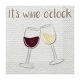 It's wine o'clock Cheers szalvéta 16 db-os 33x33 cm
