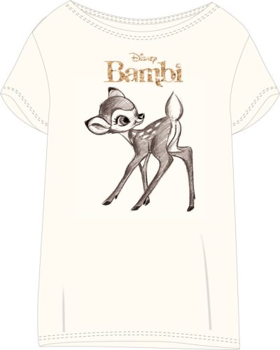 Disney Bambi női rövid hálópóló S