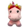 Unikornis Pink plüss figura 16 cm