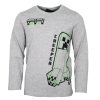 Minecraft gyerek hosszú ujjú póló, felső 6 - 12 év / 116 - 152 cm