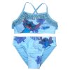 Disney Lilo és Stitch, A csillagkutya Leaf gyerek bikini és szoknya szett 4 - 10 év / 104 - 140 cm