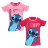 Disney Lilo és Stitch, A csillagkutya Surprised gyerek rövid póló, felső 3-8 év