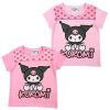 Hello Kitty Kuromi gyerek rövid póló, felső 3 - 8 év / 98 - 128 cm