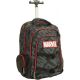 Marvel Black gurulós iskolatáska, táska 46 cm