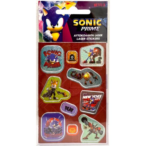 Sonic a sündisznó Shining hologrammos matrica szett