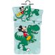 Disney Mickey Dino gyerek, ovis ágyneműhuzat 100×135cm, 40×60 cm