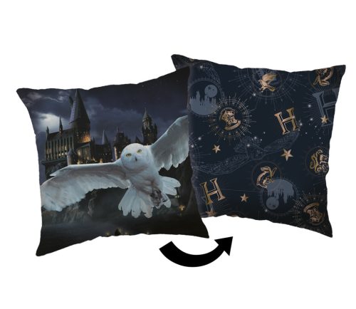 Harry Potter Hogwarts párna, díszpárna 40x40 cm
