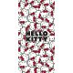 Hello Kitty Red Bows fürdőlepedő, strand törölköző 70x140cm