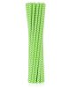 Zöld Lime Green Chevron papír szívószál 12 db-os