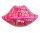 Szerelem Lips fólia lufi 62 cm