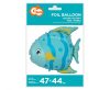 Hal Blue fólia lufi 47 cm