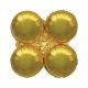 Arany Gold léggömb tartó 90 cm (WP)