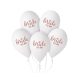 Bride To Be White léggömb, lufi 5 db-os 13 inch (33cm)