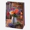 Levendula Vase papír ajándéktasak, ajándékzacskó 23x32x11 cm