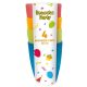Színes Party műanyag pohár 4 db-os szett 250 ml