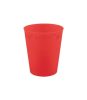 Piros Bright red micro prémium műanyag pohár 250 ml
