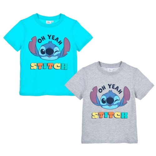 Disney Lilo és Stitch, A csillagkutya Oh Yeah gyerek rövid póló, felső 4-10 év