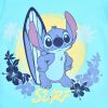 Disney Lilo és Stitch, A csillagkutya Surf gyerek rövid póló, felső 3-8 év