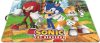 Sonic a sündisznó tányéralátét 41x29 cm