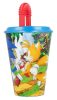 Sonic a sündisznó Speedy szívószálas pohár, műanyag 430 ml