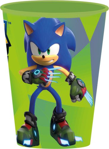 Sonic a sündisznó Prime műanyag pohár 260 ml