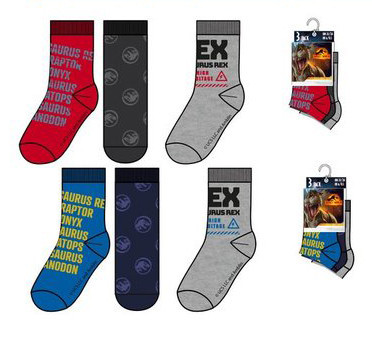 Jurassic World High Voltage gyerek zokni 23-34