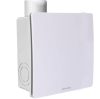 Aerauliqa QXD-80 Silent ventilátor, magas nyomásértékkel, beépített pillangószeleppel, zajcsökkentett kivitelben, WC csésze elszívásához