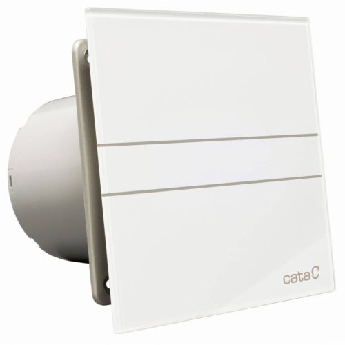 Cata E-100MT ventilátor metakrilát előlappal, utószellőztető funkcióval, fehér