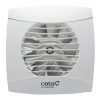 Cata UC-10 Timer ventilátor utószellőztető funkcióval, pillangószeleppel, fehér