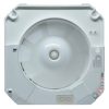 Cata UC-12 Timer fehér ventilátor utószellőztető funkcióval, pillangószeleppel
